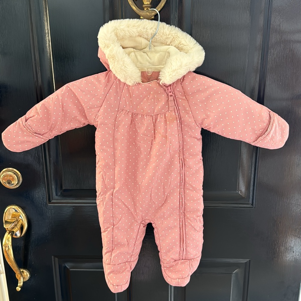 Baby Girl 3-6 month snowsuit